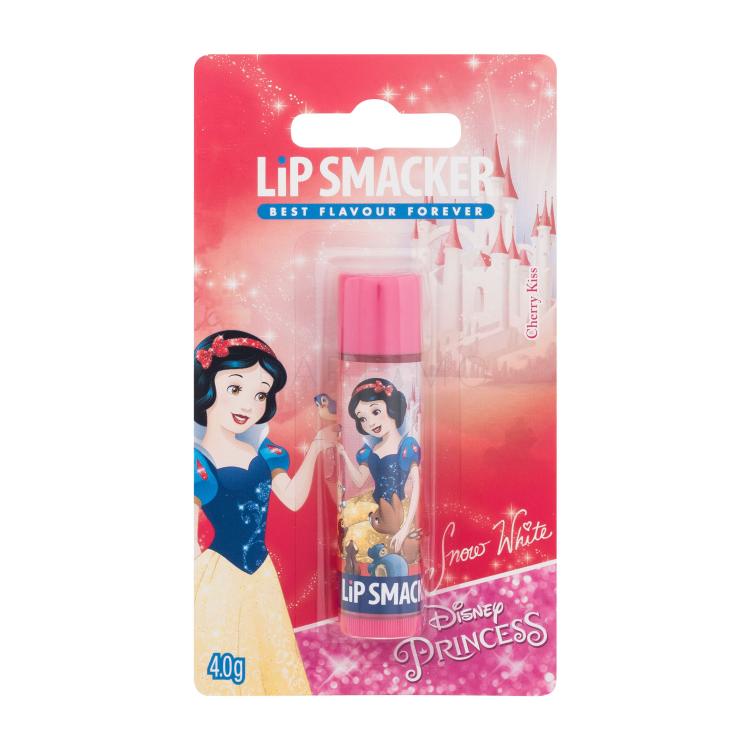 Lip Smacker Disney Princess Snow White Cherry Kiss Ajakbalzsam gyermekeknek 4 g