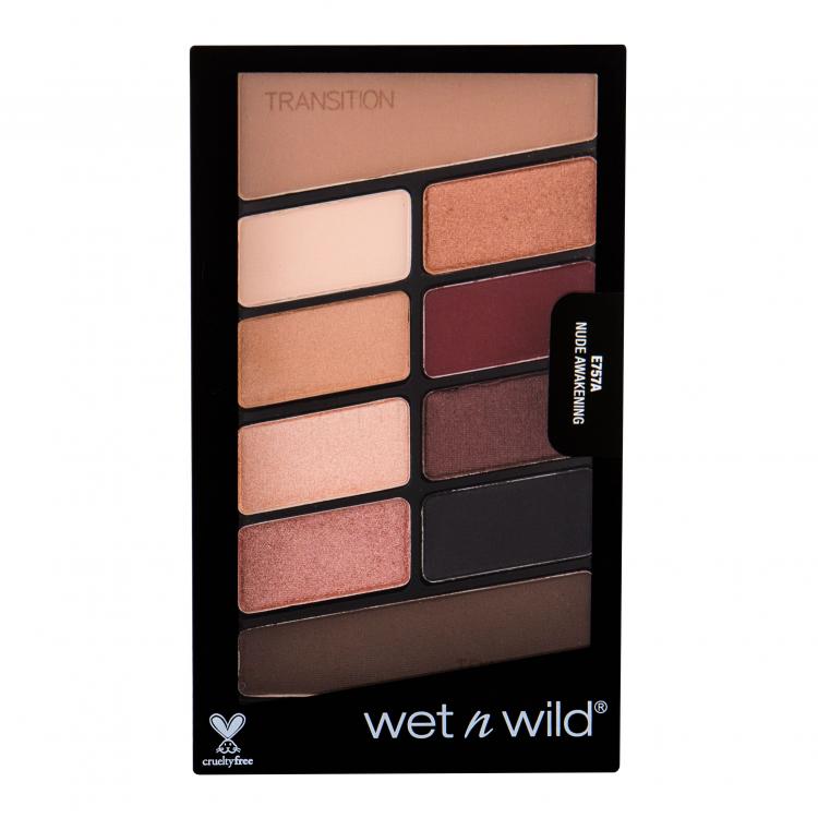 Wet n Wild Color Icon 10 Pan Szemhéjfesték nőknek 8,5 g Változat Nude Awakening