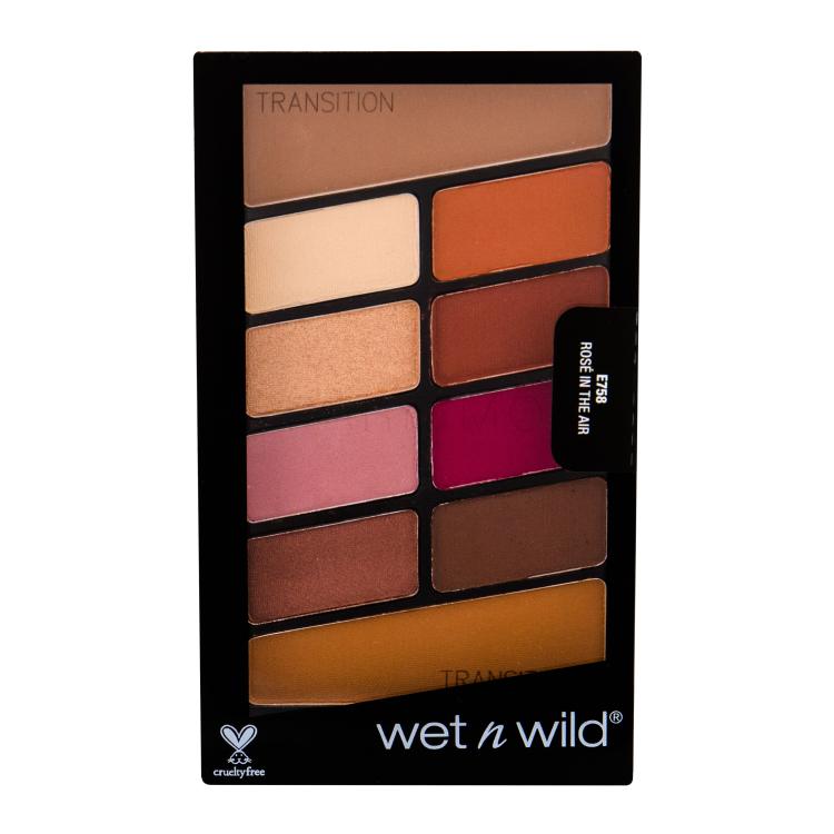 Wet n Wild Color Icon 10 Pan Szemhéjfesték nőknek 8,5 g Változat Rosé In The Air