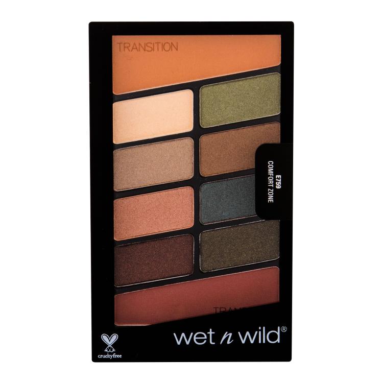 Wet n Wild Color Icon 10 Pan Szemhéjfesték nőknek 8,5 g Változat Comfort Zone