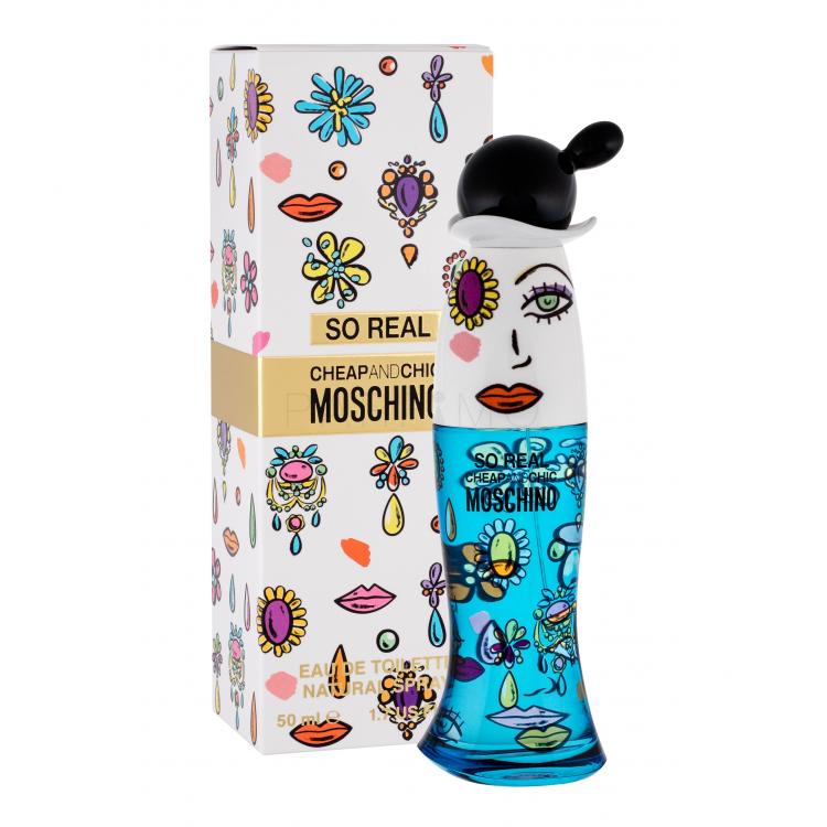 Moschino Cheap And Chic So Real Eau de Toilette nőknek 50 ml