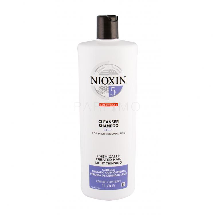Nioxin System 5 Cleanser Color Safe Sampon nőknek 1000 ml