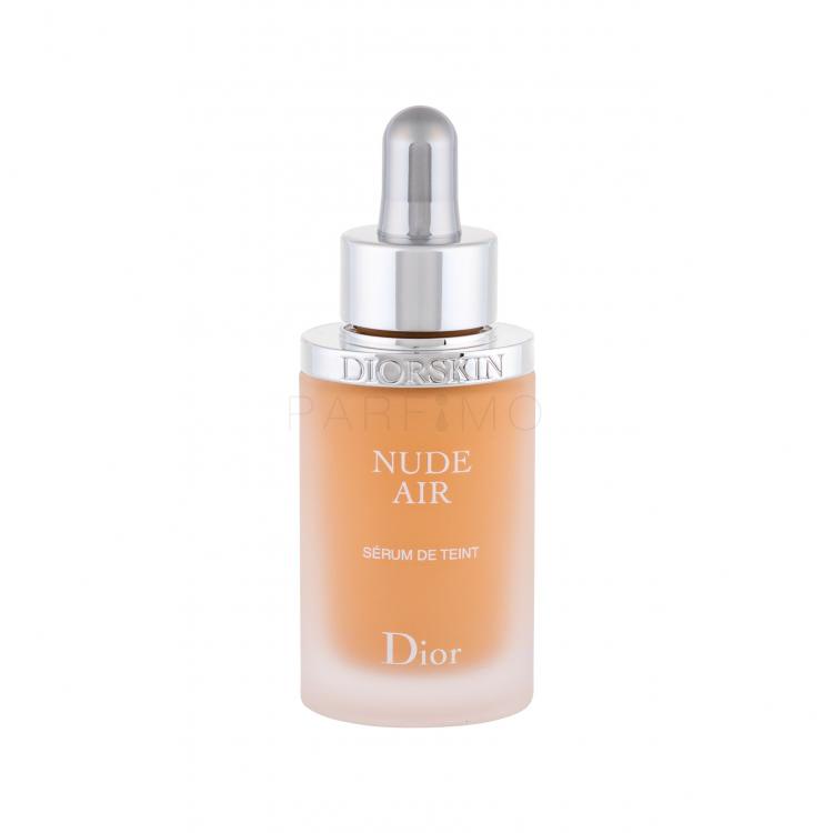Christian Dior Diorskin Nude Air Serum Foundation SPF25 Alapozó nőknek 30 ml Változat 023 Peach