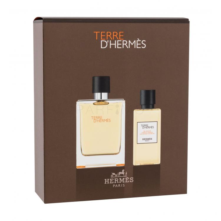 Hermes Terre d´Hermès SET1 Ajándékcsomagok Eau de Toilette 100 ml + tusfürdő 80 ml