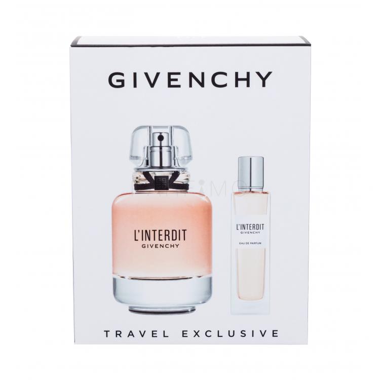 Givenchy L&#039;Interdit Ajándékcsomagok Eau de Parfum 80 ml + Eau de Parfum 15 ml