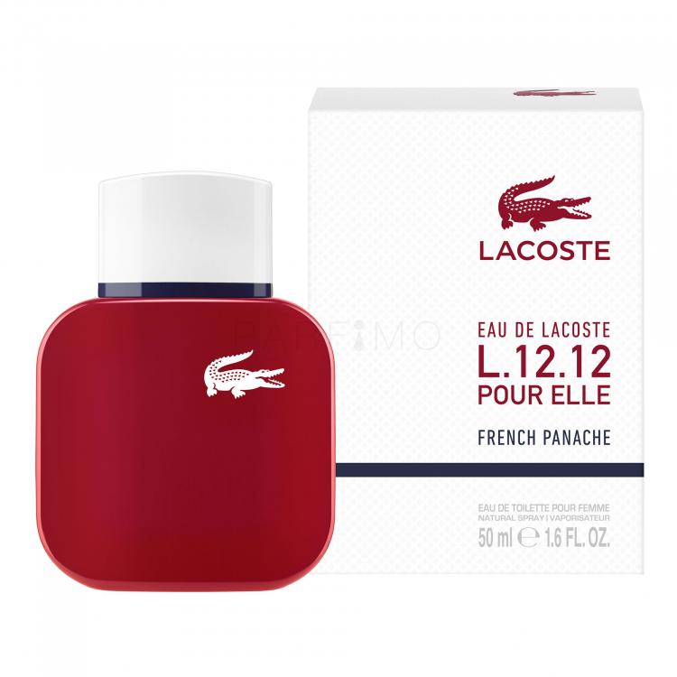 Lacoste Eau de Lacoste L.12.12 French Panache Eau de Toilette nőknek 50 ml