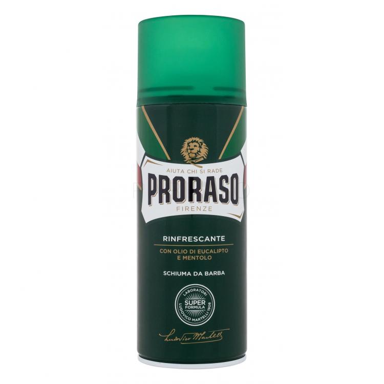 PRORASO Green Shaving Foam Borotvahab férfiaknak 400 ml