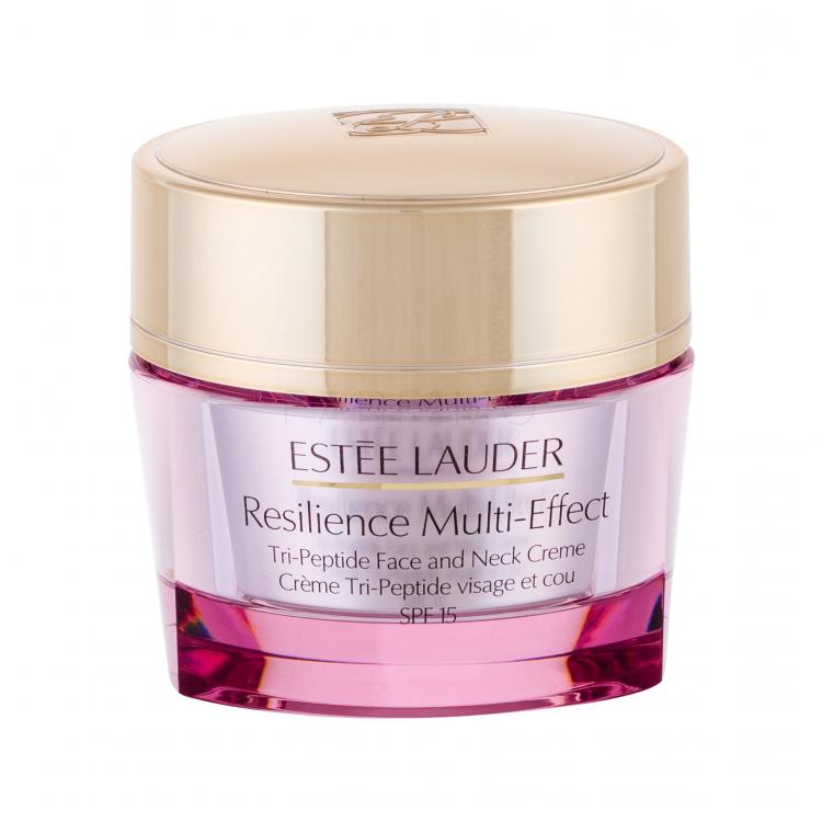 Estée Lauder Resilience Multi-Effect Tri-Peptide Face and Neck SPF15 Nappali arckrém nőknek 50 ml