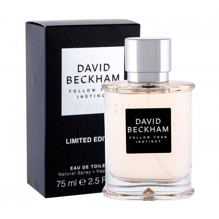David Beckham Follow Your Instinct Eau de Toilette férfiaknak 75 ml