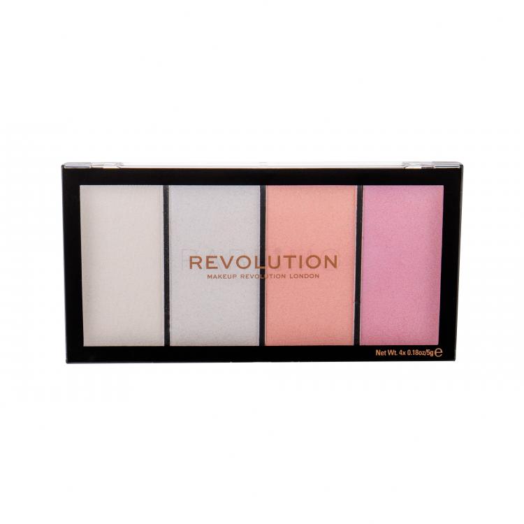 Makeup Revolution London Re-loaded Palette Highlighter nőknek 20 g Változat Lustre Lights Cool