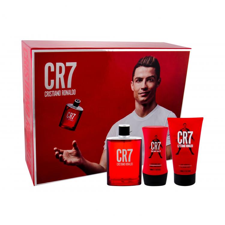 Cristiano Ronaldo CR7 Ajándékcsomagok Eau de Toilette 100 ml + tusfürdő 150 ml + borotválkozás utáni balzsam 100 ml