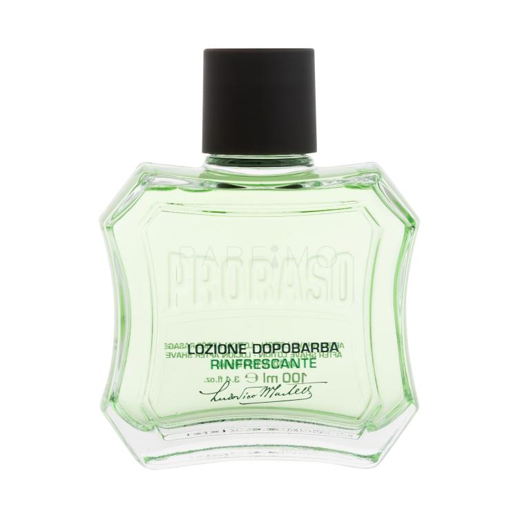 PRORASO Green After Shave Lotion Borotválkozás utáni arcszesz férfiaknak 100 ml