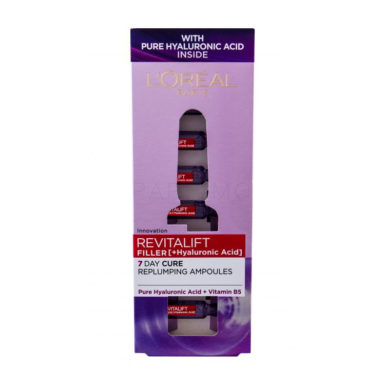 L'Oréal Paris Revitalift Filler HA 7 Day Cure Arcszérum nőknek 9,1 ml