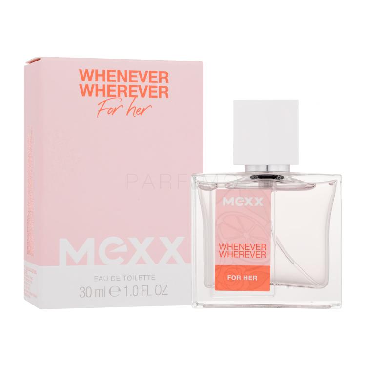 Mexx Whenever Wherever Eau de Toilette nőknek 30 ml