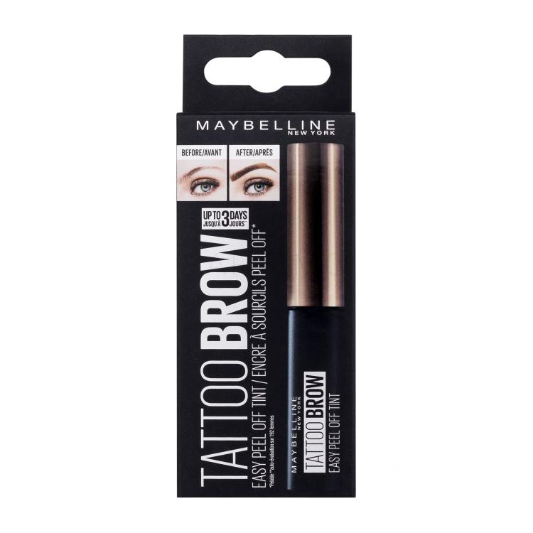 Maybelline Tattoo Brow Szemöldökfesték nőknek 4,6 g Változat Light Brown
