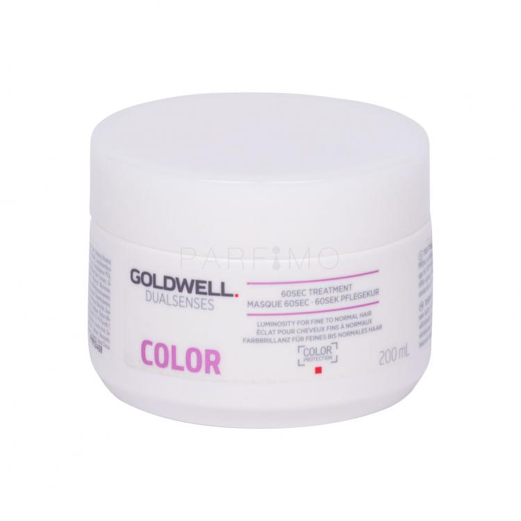 Goldwell Dualsenses Color 60 Sec Treatment Hajpakolás nőknek 200 ml