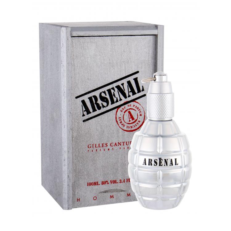 Gilles Cantuel Arsenal Platinum Eau de Parfum férfiaknak 100 ml