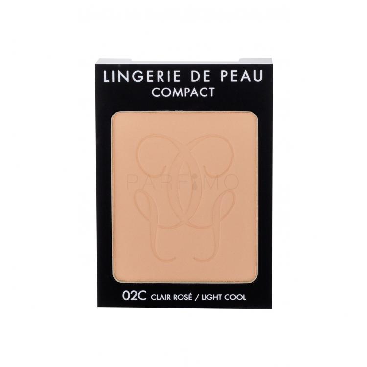 Guerlain Lingerie De Peau Compact Mat Alive SPF15 Púder nőknek 8,5 g Változat 02C Light Cool teszter