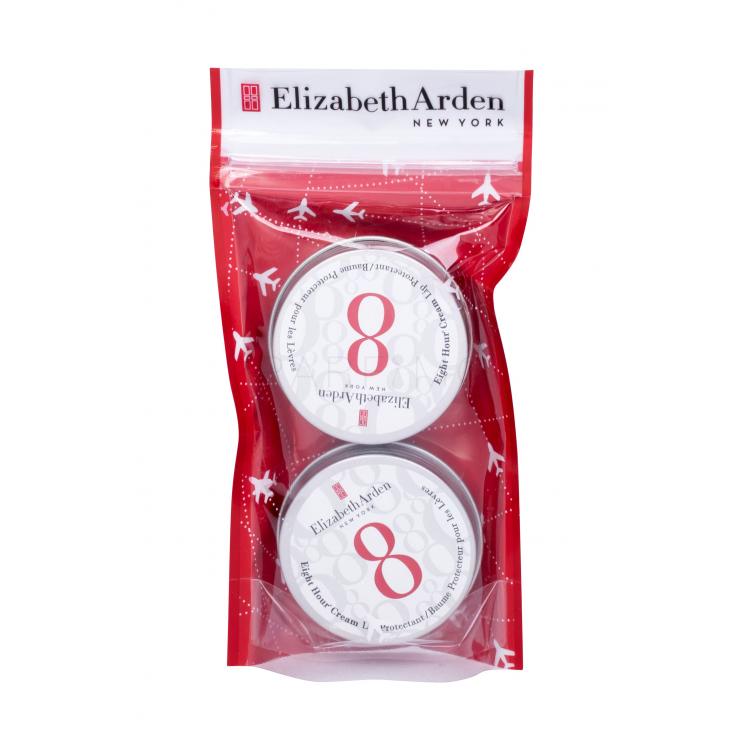 Elizabeth Arden Eight Hour Cream Lip Protectant SPF15 Ajándékcsomagok ajakbalzsam 2 x 13 ml