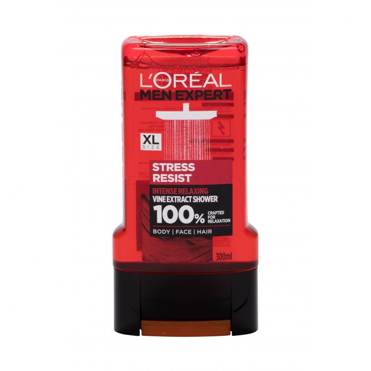 L&#039;Oréal Paris Men Expert Stress Resist Tusfürdő férfiaknak 300 ml