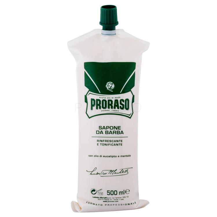 PRORASO Green Shaving Cream Borotvakrém férfiaknak 500 ml