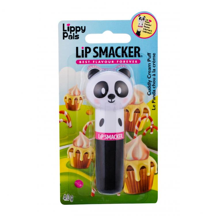 Lip Smacker Lippy Pals Cuddly Cream Puff Ajakbalzsam gyermekeknek 4 g