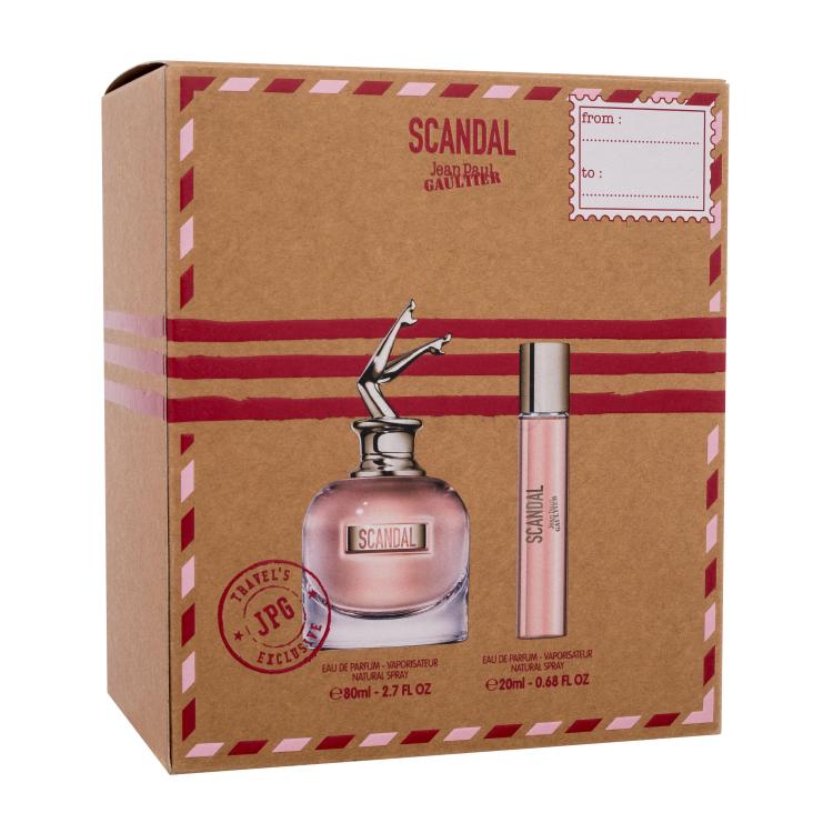 Jean Paul Gaultier Scandal Ajándékcsomagok Eau de Parfum 80 ml + Eau de Parfum 20 ml
