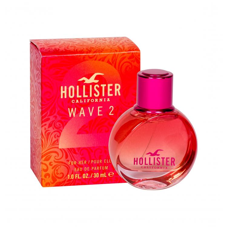 Hollister Wave 2 Eau de Parfum nőknek 30 ml